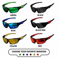Polarized Vertex Men's Sport Sunglasses Anti-Glare UV400 Fishing Driving Cycling picture