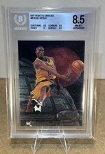 1997-98 Metal Universe Kobe Bryant #81 Lakers Graded BGS 8.5 (strong sub grades) picture