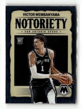 2023-24 Panini Mosaic #5 Victor Wembanyama Notoriety picture