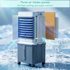 Evaporative Air Cooler 8.5Gal Fan + Humidifier 120° Oscillating Timer Remote picture