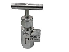 ASIAN ANV-12 SS316 Angle Needle Valve 1/2