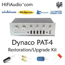 Dynaco PAT-4 PreAmplifier Restoration Kit repair upgrade recap capacitor picture