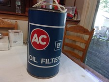 RARE AC OIL FILTER DEALER COOLER NOVELTY ITEM FOR PETROLIANA COLLECTORS.. picture