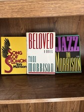 Toni Morrison Book Lot (3 Hardcover First Edition) Beloved is Signed by Author picture