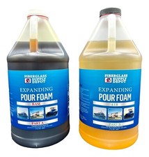 Liquid 4Lb Density Expanding 2 Part Closed Cell Polyurethane Pour Foam: Gal. Kit picture