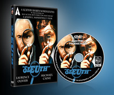 SLEUTH 1972 -  LAURENCE OLIVIER, MICHAEL CAINE - WIDESCREEN - A I REMASTERED picture