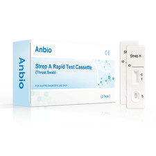 2 Pack Test Set Strep A Rapid Test Kit Throat Screening Kit Home Health Check picture