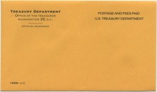 1959 U.S. MINT SET ENVELOPES *NO COINS* picture