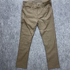 PrAna Zion Pants Slim Fit Outdoor Khaki Hiking Casual men's  size 34 34x32 picture