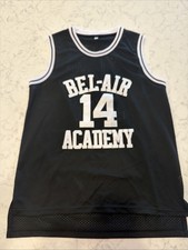 The Fresh Prince of Bel Air Academy Will Smith Basketball Jersey Men's 2XL XXL picture