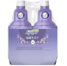 Swiffer WetJet Multi-Purpose Floor Cleaner Solution with Febreze Refill, Hardwoo picture