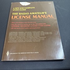 Vintage ARRL Radio Amateur’s License Manual Study Guide FCC Regulation Ham Radio picture