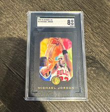 SkyBox 1995-96 E-XL Michael Jordan Chicago Bulls #10 Graded SGC 8 picture