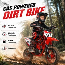 49CC 4-Stroke Kids Dirt Bike Gas Power Motocross Beach Off Road Mini Motorcycle picture