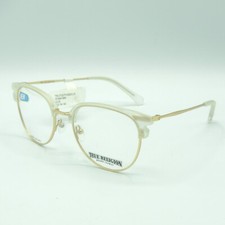 True Religion T027 CLR Clear Gold Eyeglass Frame 52 19 140 picture
