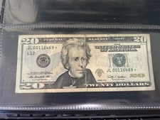 Rare 2009 $20 Star Note - Low Print Run 320,000 - JL 0011649* picture