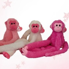 🩷PINKYS MONKEYS🩷 2005 TY PINKY'S COLLECTION Monkeys - MWMT'S picture