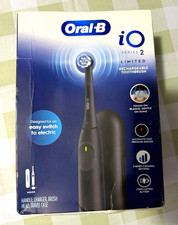 Oral-B iO Series 2 Limited Rechargeable Oscillating Black, 3 Speed Timer Sensor picture