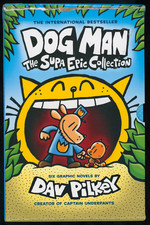 Dog Man: The Supa Epic Collection: Hardcover, by Dav Pilkey - Very Good 6 Books picture