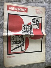 The Movement Newspaper Feb/Mar 1970 Radical Underground Newspaper picture