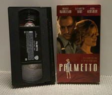 Palmetto 1998 VHS  Woody Harrelson, Elisabeth Shue, Gina Gershon  Drama picture