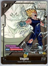 Vegeta (Alternate Art) ST01-066 R Story Booster 01 Holofoil NM picture