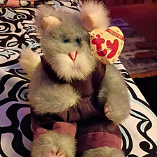 Vintage 1993 Ty Attic Treasures WHISKERS The Cat Plush Retired picture