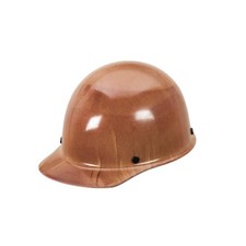 MSA 475395 Skullgard Tan Cap Hard Hat Ratchet Suspension Medium 6.5-8