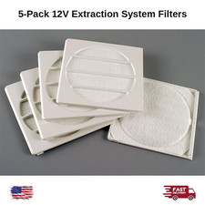 Replacement Filters 5 Pack for Quiet 12 Volt Filtered Extraction Systems Dental picture