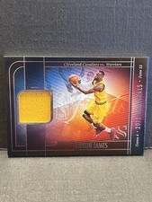 2024 Panini Silhouette Lebron James 2015 NBA Finals Cavaliers GAME WORN Jersey  picture