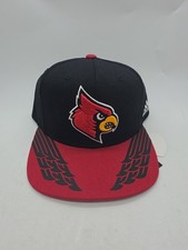 Adidas University of Louisville Cardinals Adjustable Cap Hat Snapback New Rare picture