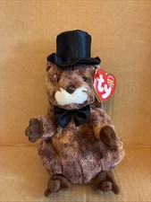 TY MWMT 2004 PUNXSUTAWNEY PHIL GROUNDHOG BEANIE BABY- 7