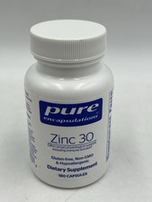 Pure Encapsulations Zinc 30mg 180 Capsules Expires 05/2029 picture