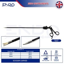 ENDO New 5mm 45cm Laparoscopic Metzenbaum Scissor Curved Bariatric Scissors CE picture
