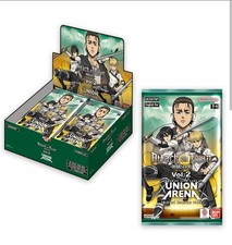 UNION ARENA: Attack on Titan Vol. 2 Booster Box - UEX07BT English | SHIPS 9/18 picture
