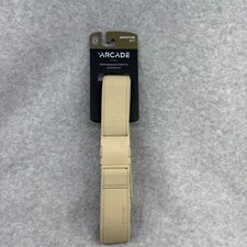 Arcade Adventure Belt Khaki Performance Stretch Custom Fit Travel Friendly NWT picture