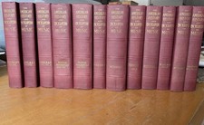 1910 American History Encyclopedia of Music COMPLETE 12 Vol Set HC picture