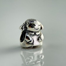 Authentic Pandora Moments Little Girl Sterling Silver Charm 790375 Retired Bead picture