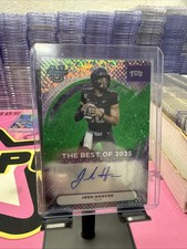 2025 Bowman Best University Josh Hoover The Auto Green Mini-Diamond #/99 picture