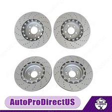 For BMW F80 F87 F82 4* Front&Rear Brake Disc Rotors L&R 34112284809 34112284810 picture