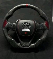 Toyota Camry 8th Generation  Sports Real Carbon Fiber Steering Wheel. picture