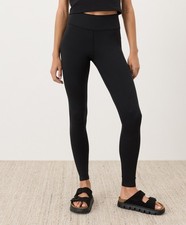 Pact Women's On the Go-To Black Legging Large Comfortable Stretch Pants picture