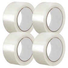 4Pack of Box Sealing/Packaging Tapes, 2INx60YD per Roll, 240 Yards Total Length picture