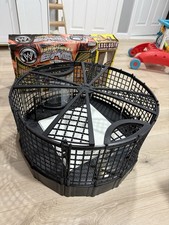 OG Jakks 2003 WWE Hardcore Elimination Chamber Ring Open Box Never Used *READ* picture