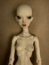Legit Popovy Sisters BJD Cuckoo Doll Coral Skin tone Body IV Used picture