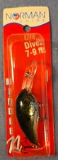 *Pre-Pradco Norman Lures MIDDLE N Made in USA 3/8 oz GMN-202 SMOKE N' MIRRORS picture
