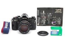 Tested[N MINT w/Strap] CANON A-1 35mm SLR Film Camera FD 50mm f1.4 s.s.c. JAPAN picture