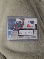 Mike Sweetney 2003-04 Hot Prospects Rookie Logo Patch Auto 60/400 picture