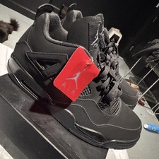 Jordan 4 Retro Black Cat 2020 Size 13M/14.5W CU1110-010 picture