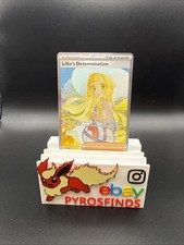 Pokemon TCG ME01 Lillie's Determination 184/132 Full Art Holo SIR picture